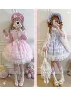 Good Night Mie Mie Monochrome Diary JSK(Pre-Order/2 Colours)